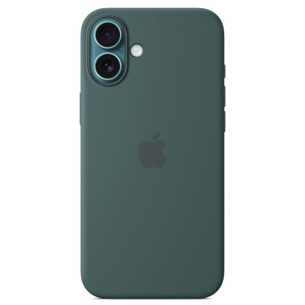 Apple Silicone Backcover MagSafe Apple iPhone 16 Plus - Lake Green