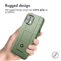 imoshion Rugged Shield Backcover Motorola Edge 20 Lite - Donkergroen