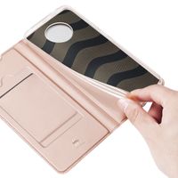 Dux Ducis Slim Softcase Bookcase Xiaomi Redmi Note 9T (5G) - Rosé Goud