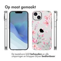 imoshion Design hoesje iPhone 14 - Bloem - Roze