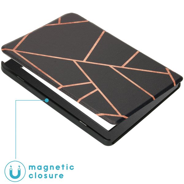 imoshion Design Slim Hard Case Bookcase Tolino Page 2 - Black Graphic