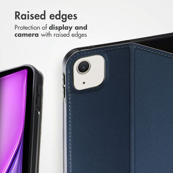 Accezz Classic Tablet Case Apple iPad Air 13 inch (2026) M4 / (2025) M3 / (2024) M2 - Dark Blue