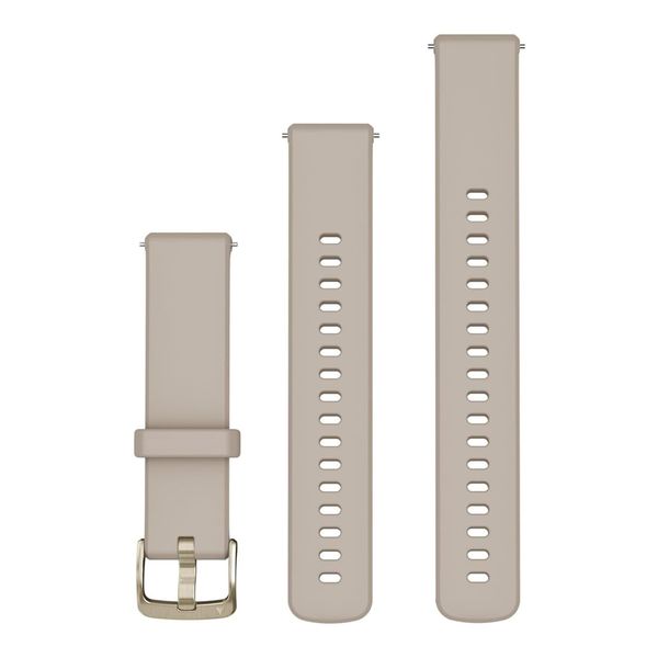 Garmin Siliconen bandje  - Garmin 18 mm aansluiting - French Grey