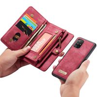 CaseMe Luxe Lederen 2 in 1 Portemonnee Bookcase Samsung Galaxy A51