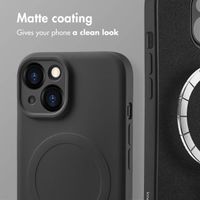 imoshion Colour Back Cover with MagSafe Apple iPhone 15 - Black