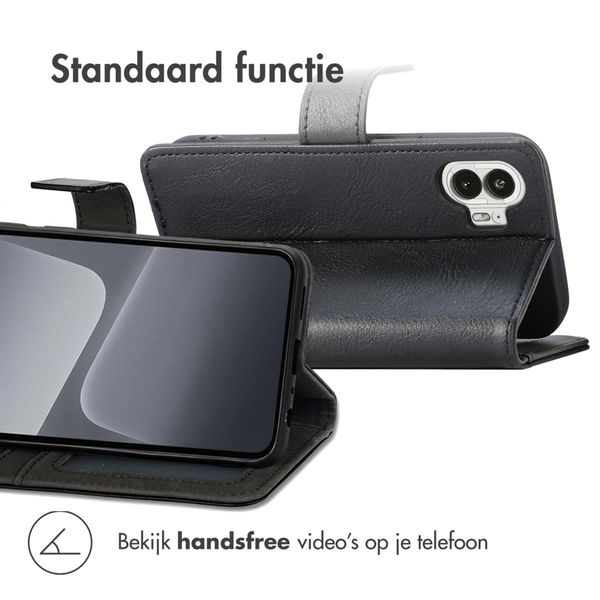 imoshion Luxe Bookcase Nothing Phone (2) - Zwart