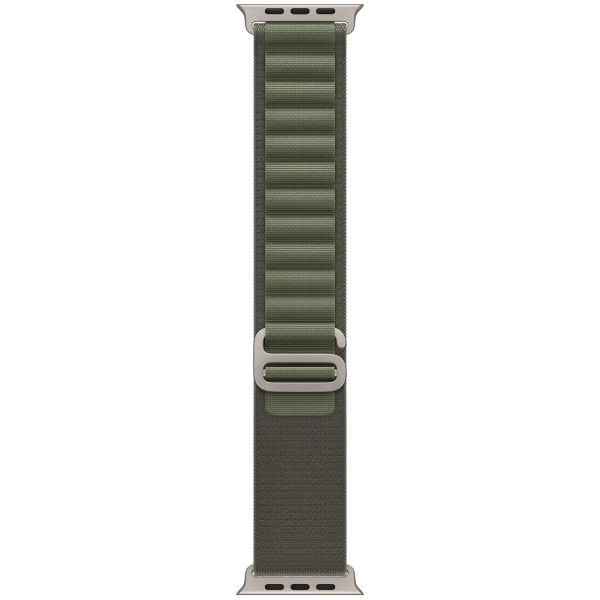 Apple Alpine Loop Band Apple Watch Series 1-10 / SE / Ultra (2) - 42/44/45/46/49 mm - Maat S - Groen