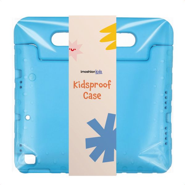 imoshion Kids-Proof Back Cover with Handle Apple iPad Mini 7 (2024) / iPad Mini 6 (2021) - Blue