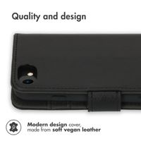 imoshion Luxury Bookcase Apple iPhone SE (2022 / 2020) / 8 / 7 / 6(s) - Black