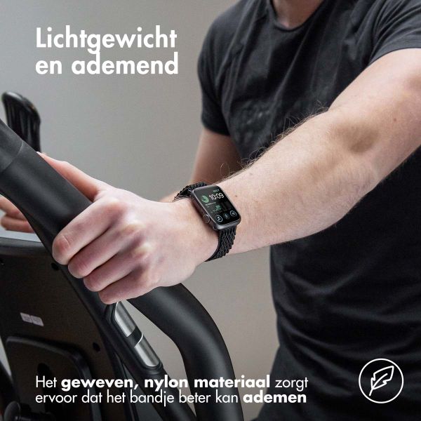 imoshion Elastisch nylonbandje  - Universeel 18 mm aansluiting - Zwart