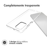 Accezz Clear Backcover Motorola Moto G73 - Transparant
