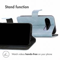 imoshion Luxury Bookcase Google Pixel 11 Pro - Light Blue