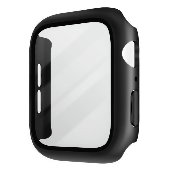 Uniq Nautic Apple Watch Case met Waterproof gehard glazen screenprotector Apple Watch 4-6 / SE - 44 mm - Midnight Black