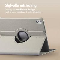 imoshion 360° draaibare Bookcase Apple iPad 11 (2025) 11 inch A16 / iPad 10 (2022) 10.9 inch - Grijs