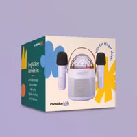 imoshion Sing & Shine Karaoke set - Speaker en 2 Microfoons - Lavender Lilac