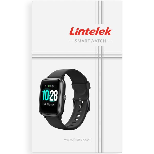 Lintelek Smartwatch ID205L - Zwart