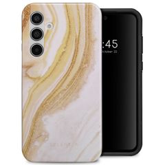 Selencia Vivid Backcover Samsung Galaxy A55 - Chic Marble Gold