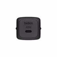 Belkin BoostCharge Compacte USB-C oplader 45W met USB-C naar USB-C kabel - 1 meter - Zwart