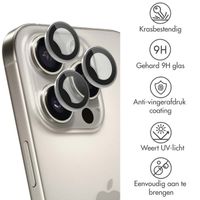 imoshion 2 Pack Camera lens protector Apple iPhone 16 Pro / 16 Pro Max - Natural / Titanium