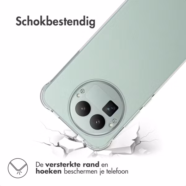 imoshion Shockproof Case Realme GT 8 Pro - Transparant