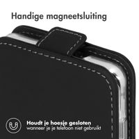 Accezz Flipcase Samsung Galaxy S10 - Zwart