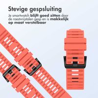 imoshion QuickFit® Stripe Siliconenbandje Garmin Watch | 22 mm aansluiting - Oranje