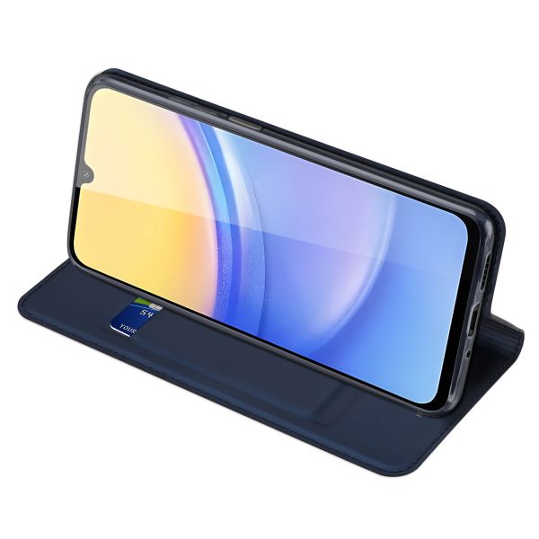 Dux Ducis Slim Softcase Bookcase Samsung Galaxy A16 - Donkerblauw
