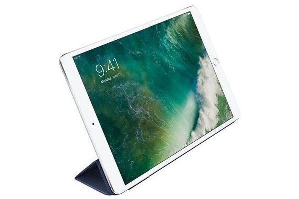 Apple Leather Smart Apple iPad 9 (2021) 10.2 / iPad 8 (2020) 10.2 / iPad 7 (2019) 10.2 / Air 3 (2019) / Pro 10.5 (2017) - Dark Blue