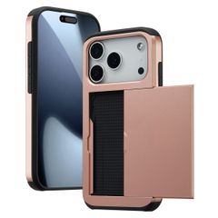 imoshion Backcover met pasjeshouder Apple iPhone 17 Pro - Rosé Goud