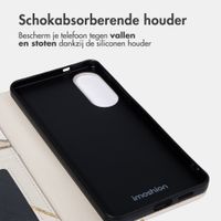 imoshion Design Bookcase Samsung Galaxy S25 Edge - Beige Graphic