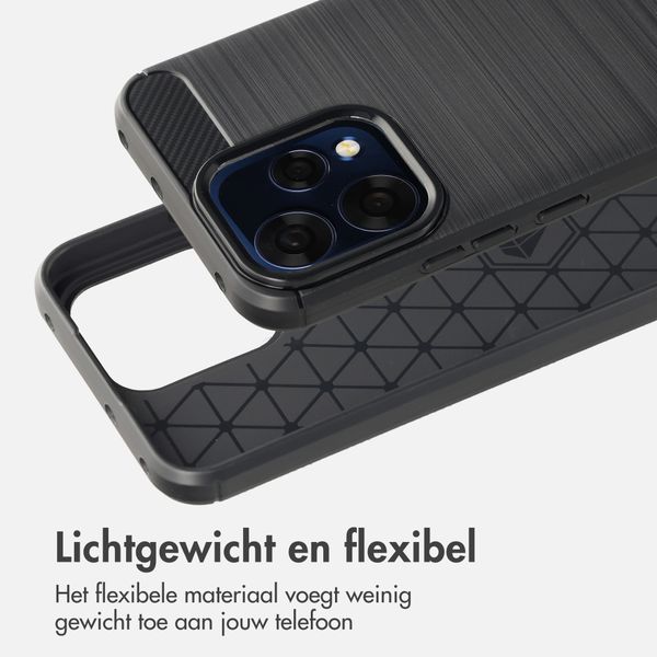 imoshion Brushed Backcover Oppo Reno15 F (5G) - Zwart