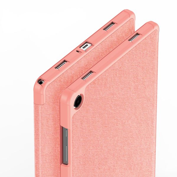 Dux Ducis Domo Bookcase Samsung Galaxy Tab A11 Plus - Roze
