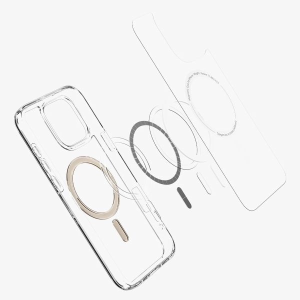 Spigen Ultra Hybrid Backcover MagSafe Apple iPhone 16 Pro Max - Goud
