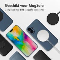 imoshion Color Backcover met MagSafe Apple iPhone 16 - Donkerblauw