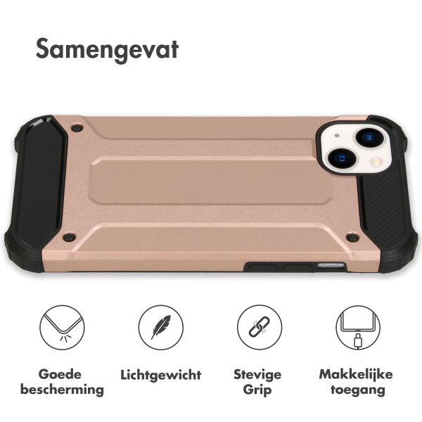 imoshion Rugged Xtreme Backcover iPhone 14 Plus - Rosé Goud