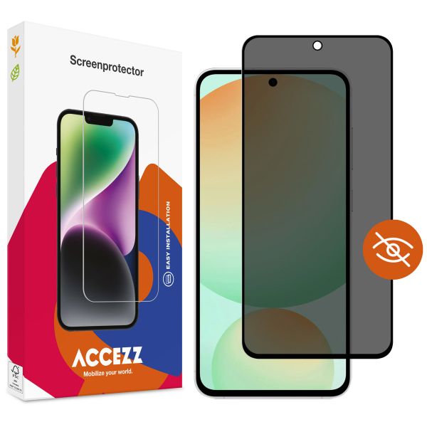 Accezz Gehard Glas Privacy Screenprotector Samsung Galaxy A36 / A56 / S24 FE