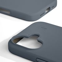iDeal of Sweden Silicone Case met MagSafe Apple iPhone 17 - Midnight Blue