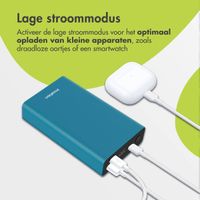 imoshion Ultra Series Aluminium | Powerbank 20.000 mAh - Snelladen tot 33 watt - Petrol Green