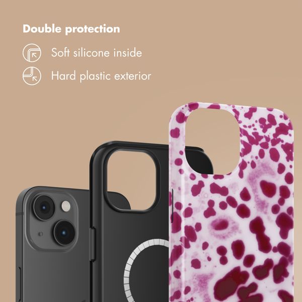 Selencia Vivid Back Cover with MagSafe Apple iPhone 14 - Cosmic Orchid