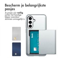 imoshion Backcover met pasjeshouder Samsung Galaxy A36 / A56 - Grijs