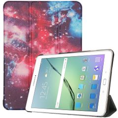 imoshion Design Trifold Bookcase Samsung Galaxy Tab S2 9.7 - Space Design