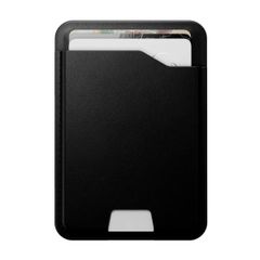 Nomad Leather Mag Wallet met Apple Find My Tracking - Black