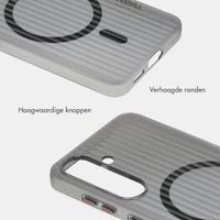 Accezz Lite Backcover met MagSafe | Fluted | Samsung Galaxy S25 - Zwart