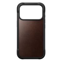 Nomad Rugged Horween Leather Backcover Apple iPhone 17 Pro - Rustic Brown
