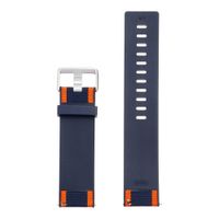 Fitbit Woven band Fitbit Versa / Versa 2 / Versa Lite - Maat L - Navy / Orange