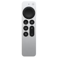 Apple Siri Remote 3e generatie - Afstandsbediening voor Apple TV - Zilver