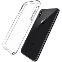 Spigen Liquid Crystal Backcover iPhone X / Xs - Transparant