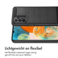 imoshion Brushed Backcover Samsung Galaxy A23 (5G) - Zwart