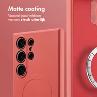 imoshion Color Backcover met MagSafe Samsung Galaxy S24 Ultra - Dusty Rose