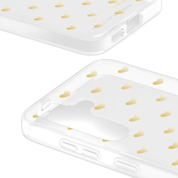 iDeal of Sweden Mirror Case Samsung Galaxy S24 - Golden Hearts